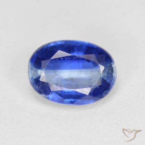 1.05ct Natural Azul profundo Dianita, oval, VS-SI