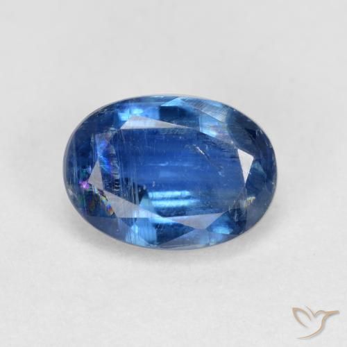 1.12ct Natural Azul médio Dianita, oval, VS-SI