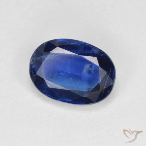 Dianita Azul escuro Natural 0.96ct, oval, VS-SI