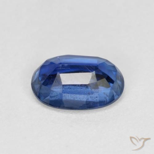 Dianita Azul escuro Natural 0.96ct, oval, VS-SI