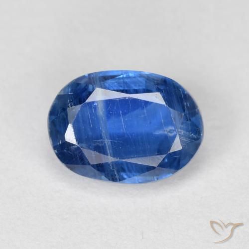 1.15ct Natural Azul profundo Dianita, oval, VS-SI
