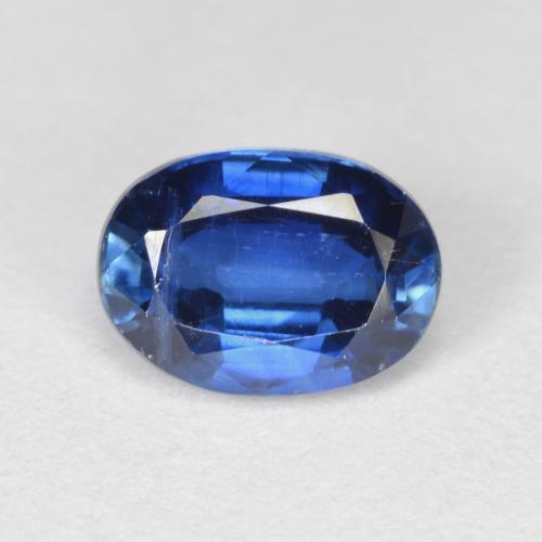 Cianita azul natural 1,15ct, corte oval, VS-SI