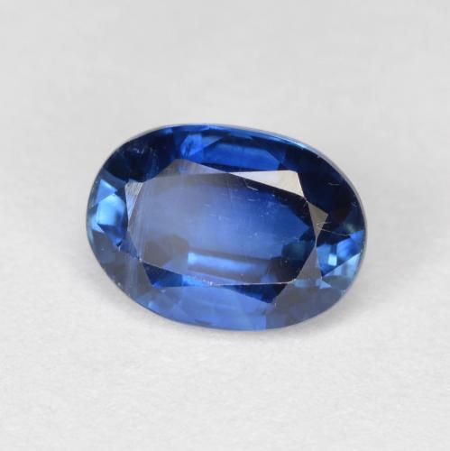 Cianita azul natural 1,15ct, corte oval, VS-SI