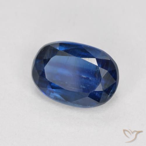 Dianita Azul profundo Natural 1.14ct, oval, SI