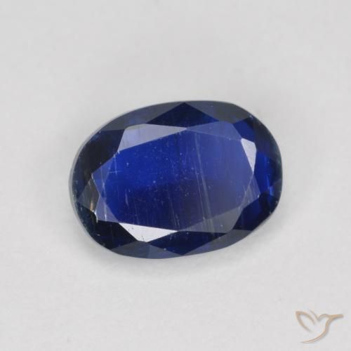 Dianita Azul-marinho Natural 1.00ct, oval, SI
