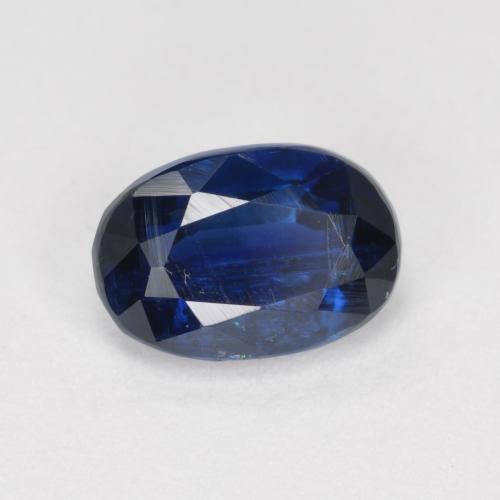 Cianita azul natural 1,18ct, corte oval, SI