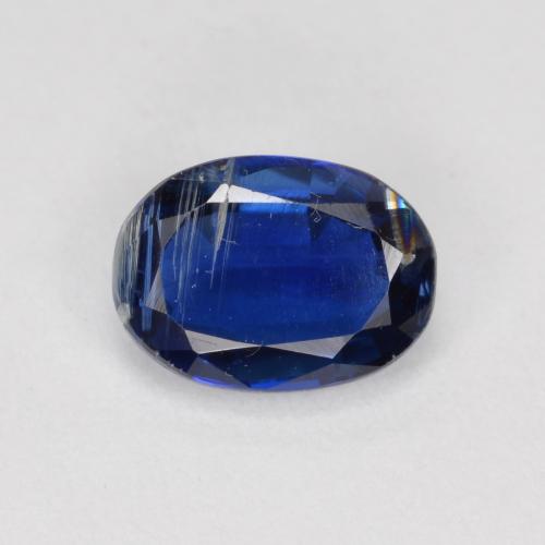 Cianita azul natural 1,00ct, corte oval, VS-SI