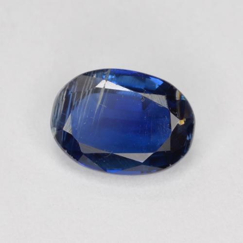 Cianita azul natural 1,00ct, corte oval, VS-SI