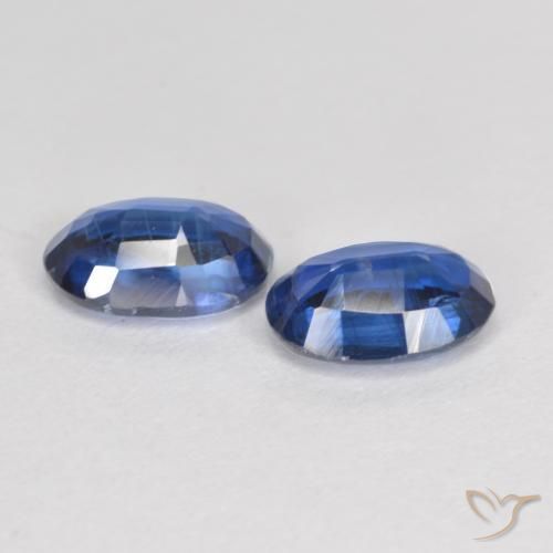 Pedras preciosas de Dianita Azul-marinho natural de 1.98 ct, oval, SI