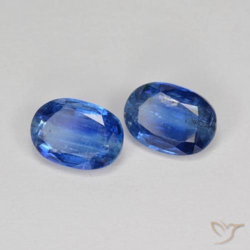 Pedras preciosas de Dianita Azul profundo natural de 2.06 ct, oval, SI