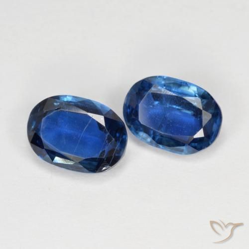 Pedras preciosas de Dianita Azul-marinho natural de 2.28 ct, oval, VS-SI