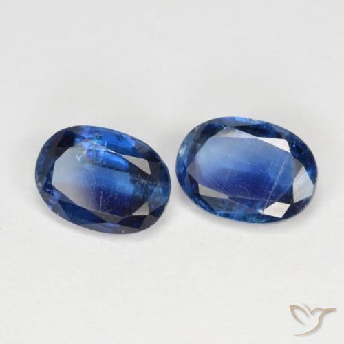 Pedras preciosas de Dianita Azul-marinho natural de 1.88 ct, oval, VS-SI