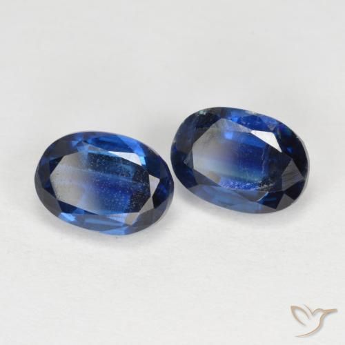 Pedras preciosas de Dianita Azul-marinho natural de 2.64 ct, oval, VS-SI