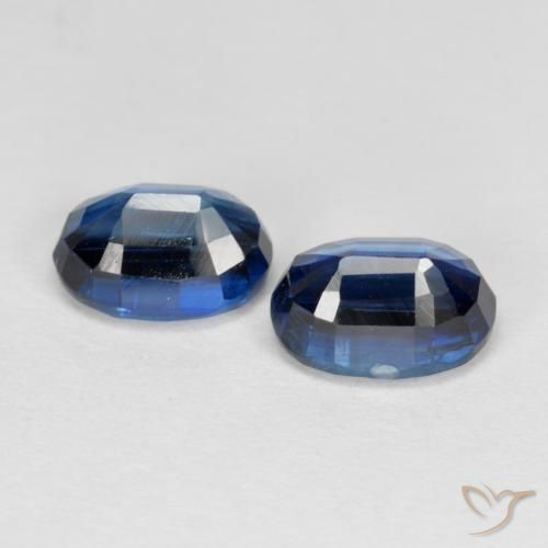 Pedras preciosas de Dianita Azul-marinho natural de 2.64 ct, oval, VS-SI