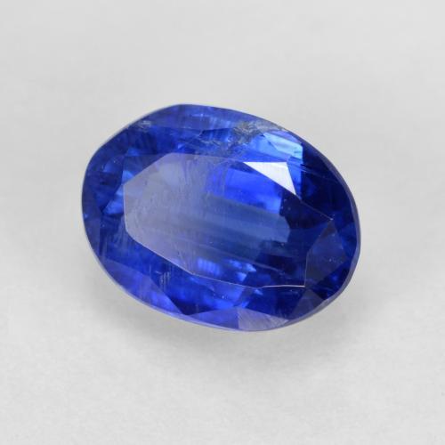 Dianita Azul escuro Natural 1.74ct, Corte Oval, SI