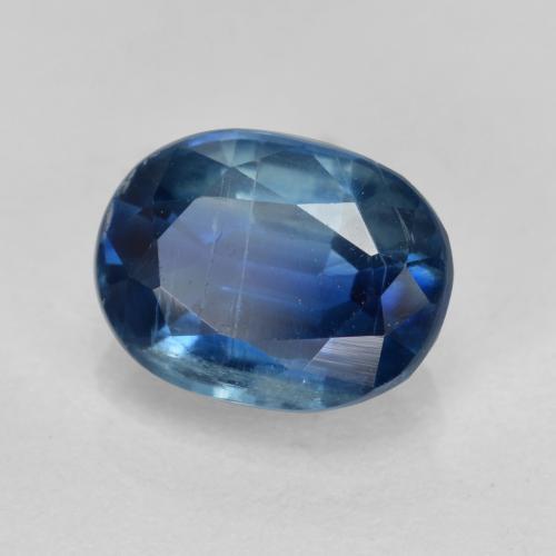 Cianita azul natural 1,68ct, corte oval, VS-SI