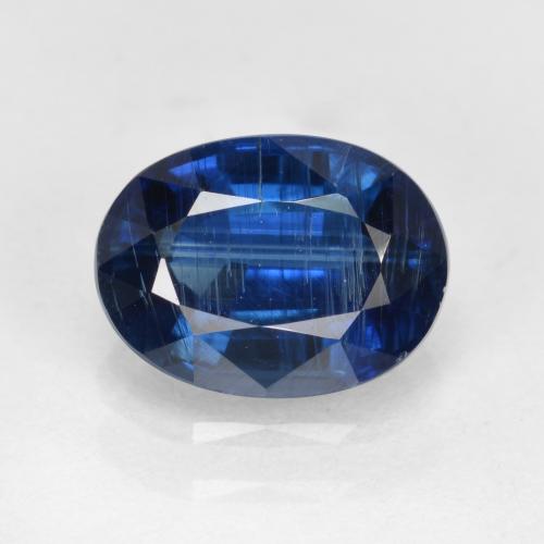 Dianita Azul profundo Natural 1.69ct, Corte Oval, VS-SI