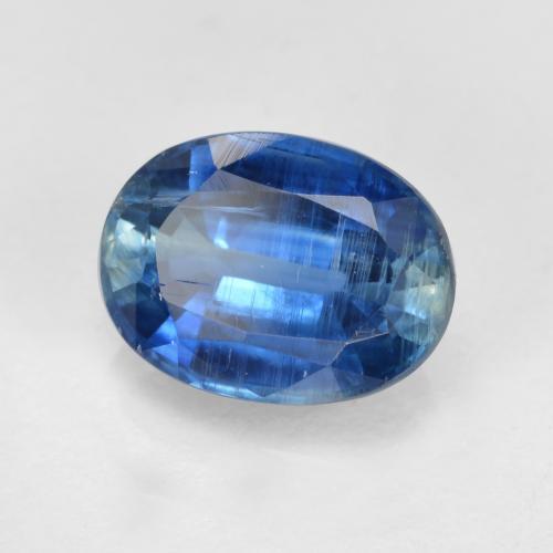 Cianita azul natural 1,70ct, corte oval, SI