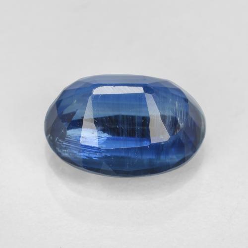 Cianita azul natural 1,70ct, corte oval, SI