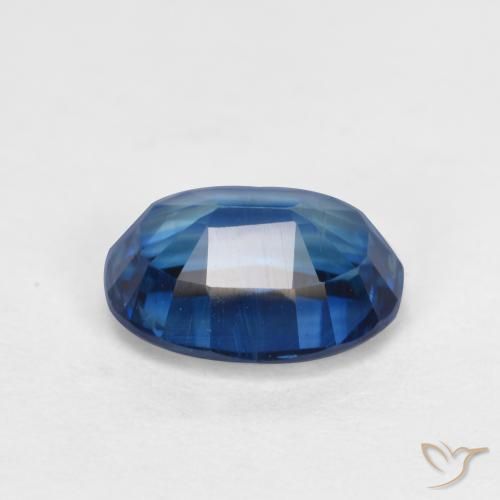 Cianita azul natural 1,71ct, corte oval, VS-SI
