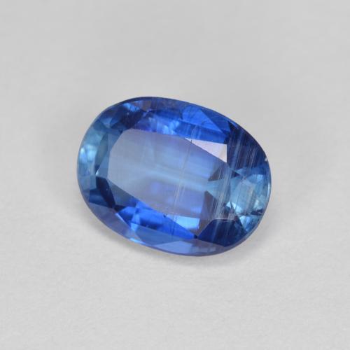 Dianita Azul escuro Natural 1.62ct, Corte Oval, VS-SI