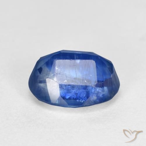 Cianita azul natural 1,84ct, corte oval, SI