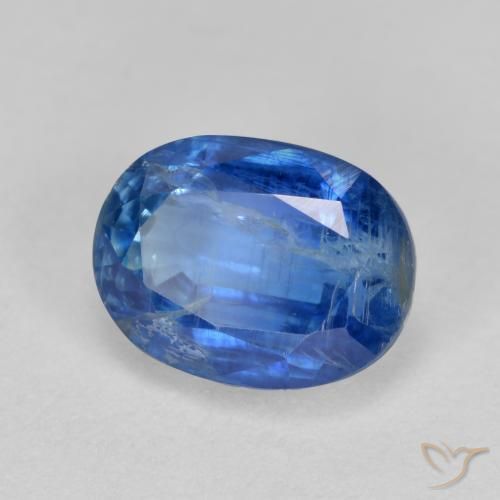 Dianita Azul claro Natural 2.37ct, Corte Oval, SI-I1