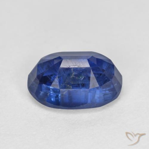Dianita Azul profundo Natural 1.81ct, Corte Oval, SI-I1