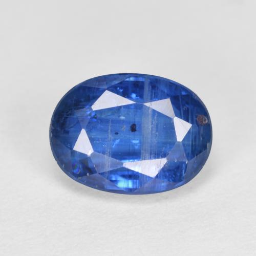 Cianita azul natural 1,89ct, corte oval, SI