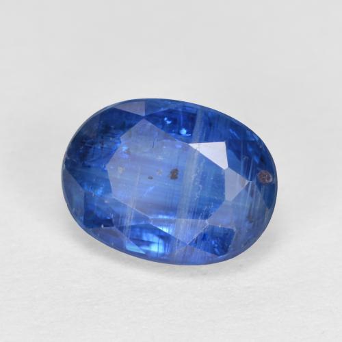 Cianita azul natural 1,89ct, corte oval, SI