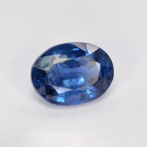 Cianita azul natural 1,71ct, corte oval, SI
