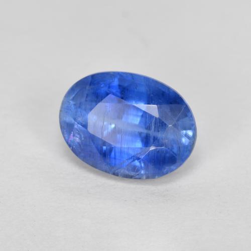 Cianita azul natural 1,66ct, corte oval, VS-SI