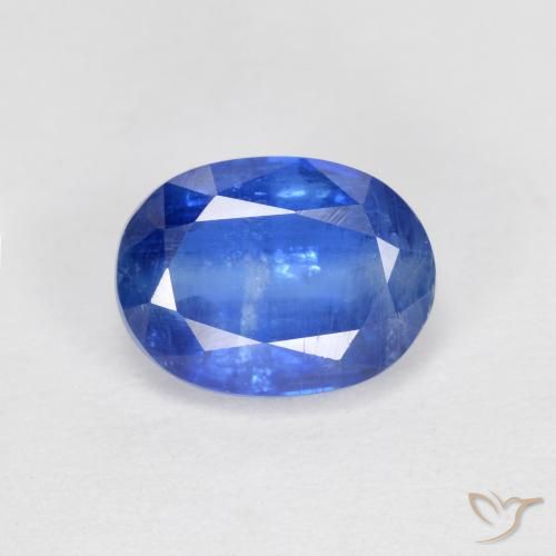 1.87ct Natural Azul médio Dianita, oval, SI
