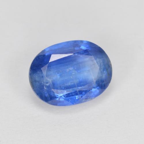 Cianita azul natural 2,15ct, corte oval, SI