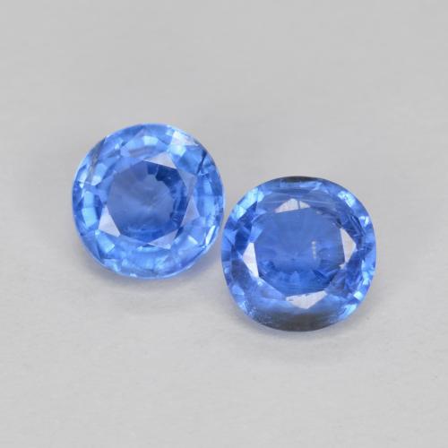 Pedras preciosas de Dianita Azul claro natural de 0.74 ct, Corte Redondo, SI