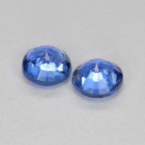 Pedras preciosas de Dianita Azul claro natural de 0.74 ct, Corte Redondo, SI