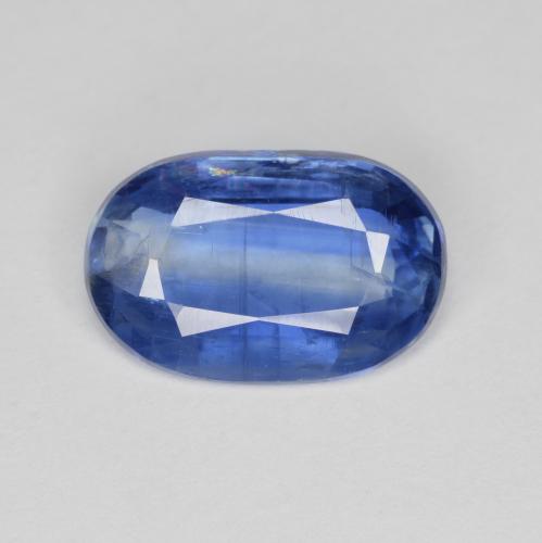 Cianita azul natural 2,57ct, corte oval, SI