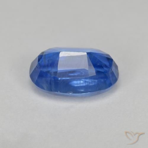 Cianita azul natural 2,95ct, corte oval, VS-SI
