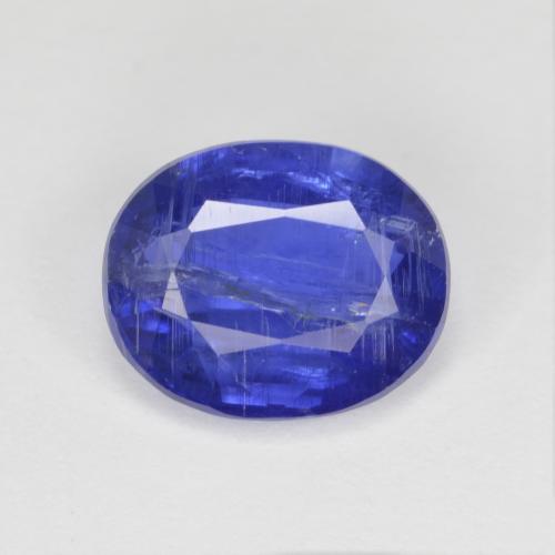 Cianita azul natural 3,05ct, corte oval, SI