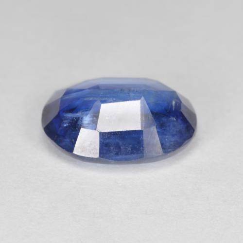 Cianita azul natural 3,24ct, corte oval, SI