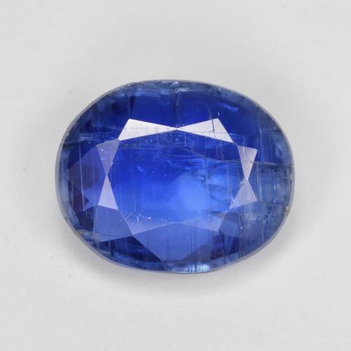 Dianita Azul profundo Natural 4.04ct, Corte Oval, SI