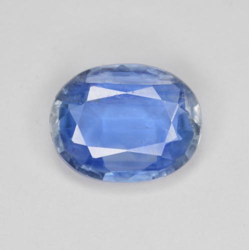Cianita azul natural 2,71ct, corte oval, VS-SI