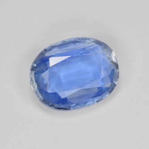 Cianita azul natural 2,71ct, corte oval, VS-SI