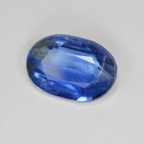 Dianita Azul escuro Natural 4.31ct, Corte Oval, SI