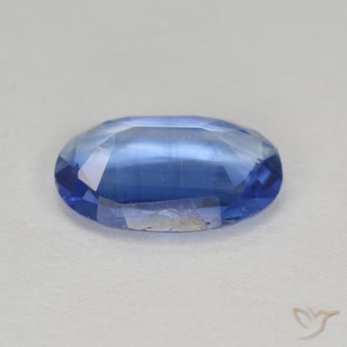 Cianita azul natural 2,71ct, corte oval, SI-I1