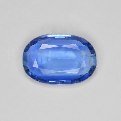 Cianita azul natural 3,04ct, corte oval, VS-SI