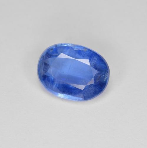 Cianita azul natural 3,12ct, corte oval, VS-SI
