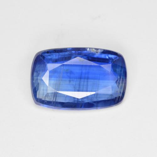 Dianita Azul escuro Natural 3.75ct, Almofada cortada, SI