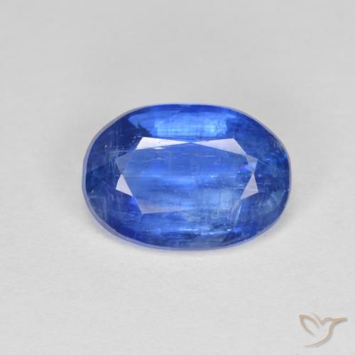 Cianita azul natural 2,72ct, corte oval, SI