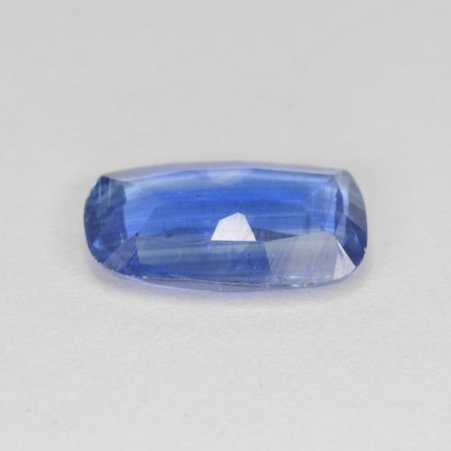 Cianita azul natural 2,94ct, almofada cortada, SI